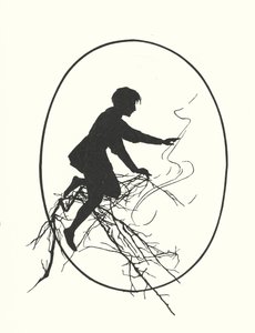 Johanna Beckmann Silhouette von Johanna Beckmann