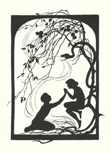 Johanna Beckmann Silhouette von Johanna Beckmann