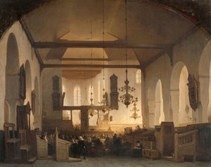Ein Gottesdienst in der Geertekerk, Utrecht