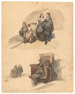 Studien nach Figuren von Johannes Bosboom