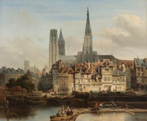 Die Pariser Anlegestelle in Rouen