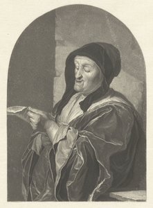 Singende alte Frau