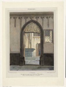 Ansicht des Grabmals in der Stevenskerk in Nijmegen