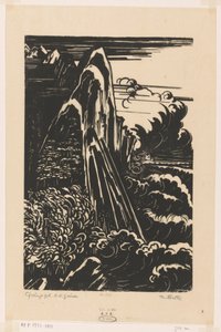 Cycloopgebirge, Niederländisch-Neuguinea von Johannes Frederik Engelbert ten Klooster (signed by artist)