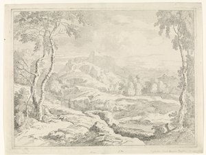 Landschaft mit Hirten