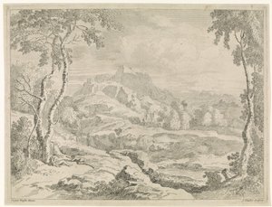 Landschaft mit Hirten