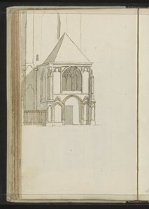 Alte Kirche in Delft von Johannes Huibert Prins