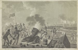Bombardierung von Vlissingen durch die Briten, 1809 von Johannes Jelgerhuis (possibly)