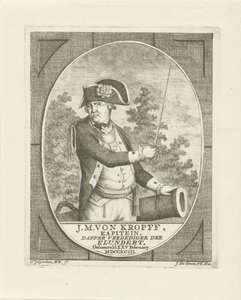 Porträt von Joachim Maurits von Kropff