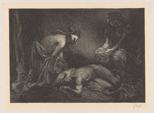 Judith und Magd mit dem Kopf und Körper von Holofernes