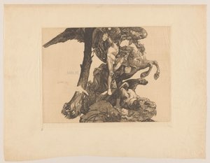 Perseus und das Seeungeheuer von Johannes Josephus Aarts