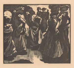 Frauen im Regen