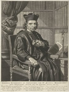 Porträt von Pfarrer Justus Modersohn von Johannes Klopper