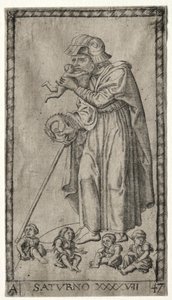 Saturn, 1547 von Johannes Ladenspelder