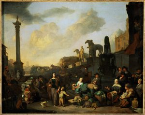 Der Kräutermarkt in Rom
