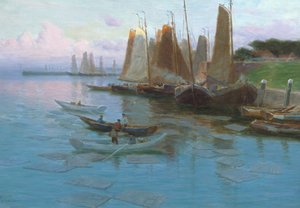 Fischerboote im Hafen