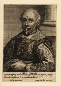 Porträt von Guido Reni, italienischer Maler der Bologneser Schule des Barock