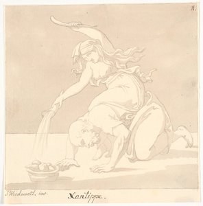 "Xantippe" von Johannes Wiedewelt