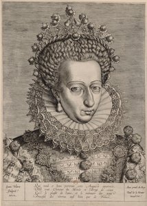 Katharina von Navarra von Johannes Wierix