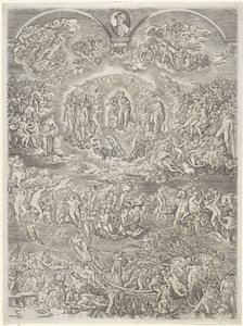 Jüngstes Gericht von Johannes Wierix