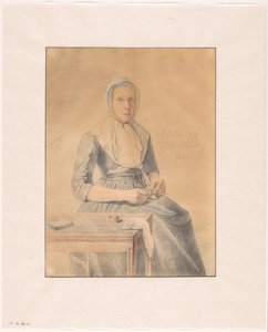 Porträt von Catharina van Eck von Johannes de Koning (signed by artist)