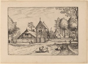 Bauernhof von Johannes van Doetechum, the Elder and Lucas
