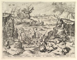 Die Versuchung des heiligen Antonius von Johannes and Lucas van Doetecum
