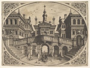 Tafel aus Scenographiae..., 1560