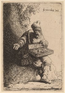Der Hausierer von Johannes van Vliet