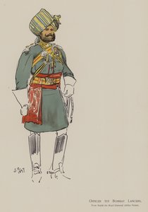 Offizier der 1. Bombay Lanzenreiter
