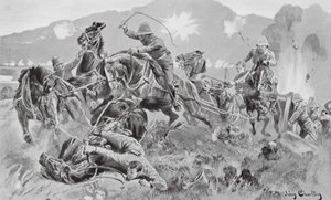 Die Rettung der Kanonen am Tugela von John (after) Charlton
