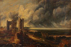 Hadleigh Castle, die Mündung der Themse – Morgen nach einer stürmischen Nacht