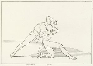 Betrüger, Inferno, Gesang 30 von John (after) Flaxman