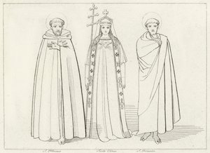 Die Kirche, Paradies, Gesang 11 (Gravur) von John (after) Flaxman