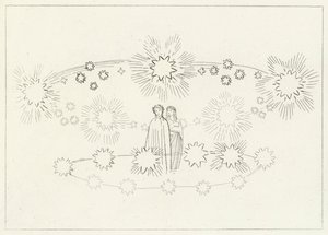 Das Reich der Sonne, Paradies, Gesang 10 (Gravur) von John (after) Flaxman
