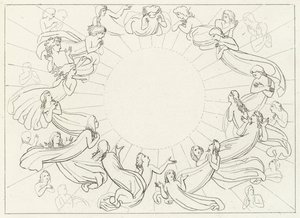 Die Sonne, Paradies, Gesang 12 von John (after) Flaxman