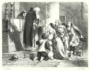 Lord Byrons Childe Harold, Gesang I, Strophe 20 von John (after) Gilbert