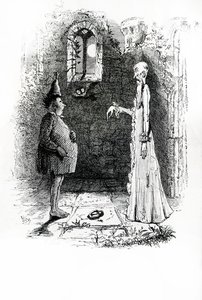 Der Geist (Gravur) von John (after) Leech