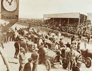 Aufstellung vor dem Start des Grand Prix in Tunesien