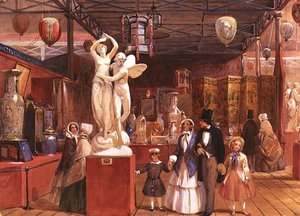 Teil des chinesischen Hofes, die Große Ausstellung von John Absolon
