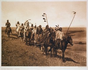 Auf dem Kriegspfad - Atsina, 1908