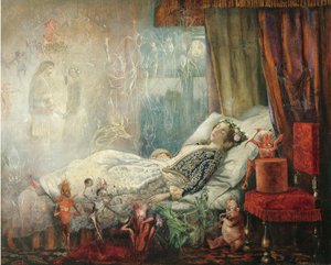 Der Traum nach dem Maskenball von John Anster Fitzgerald