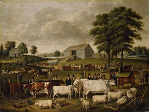 Ein Jahrmarkt in Pennsylvania, 1824