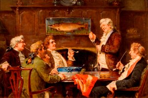 Wie der alte Gutsherr den großen Hecht fing von John Arthur Lomax