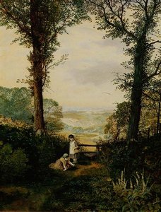 Ein Burnsall-Tal, Wharfedale von John Atkinson Grimshaw