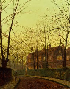 Goldener Herbst von John Atkinson Grimshaw