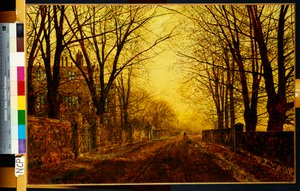 Nocturne in Gold, 1872 von John Atkinson Grimshaw