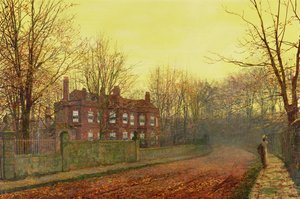 Der schwindende Ruhm des Jahres von John Atkinson Grimshaw