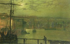 Unbekanntes Bild von John Atkinson Grimshaw