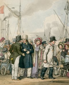 Ankunft in Margate von John Augustus Atkinson